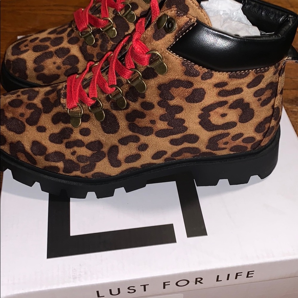 Leopard Print Boot